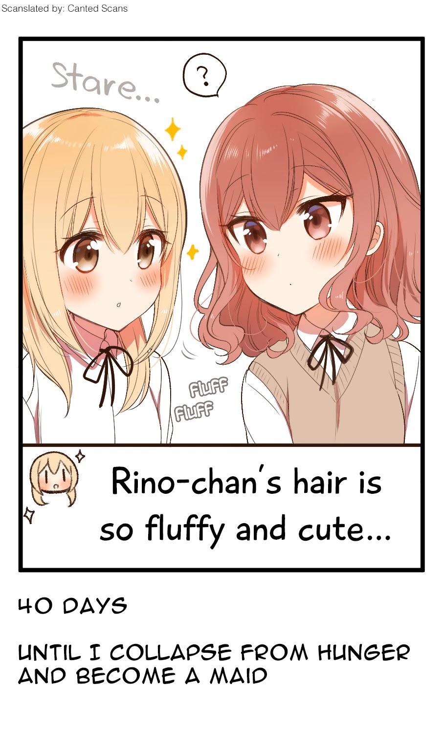 100 Nichigo ni Kuufuku de Taore Maid ni Naru Onna no Ko Chapter 60 page 1 - Chapter 60: Day 60