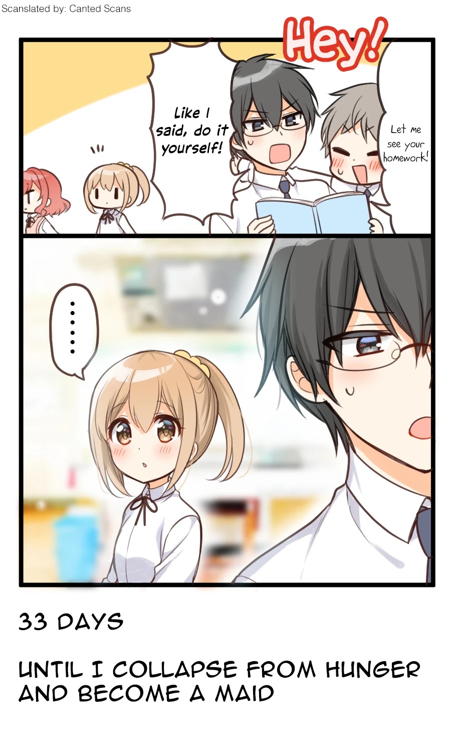 100 Nichigo ni Kuufuku de Taore Maid ni Naru Onna no Ko Chapter 67 page 1 - Chapter 67: Day 67