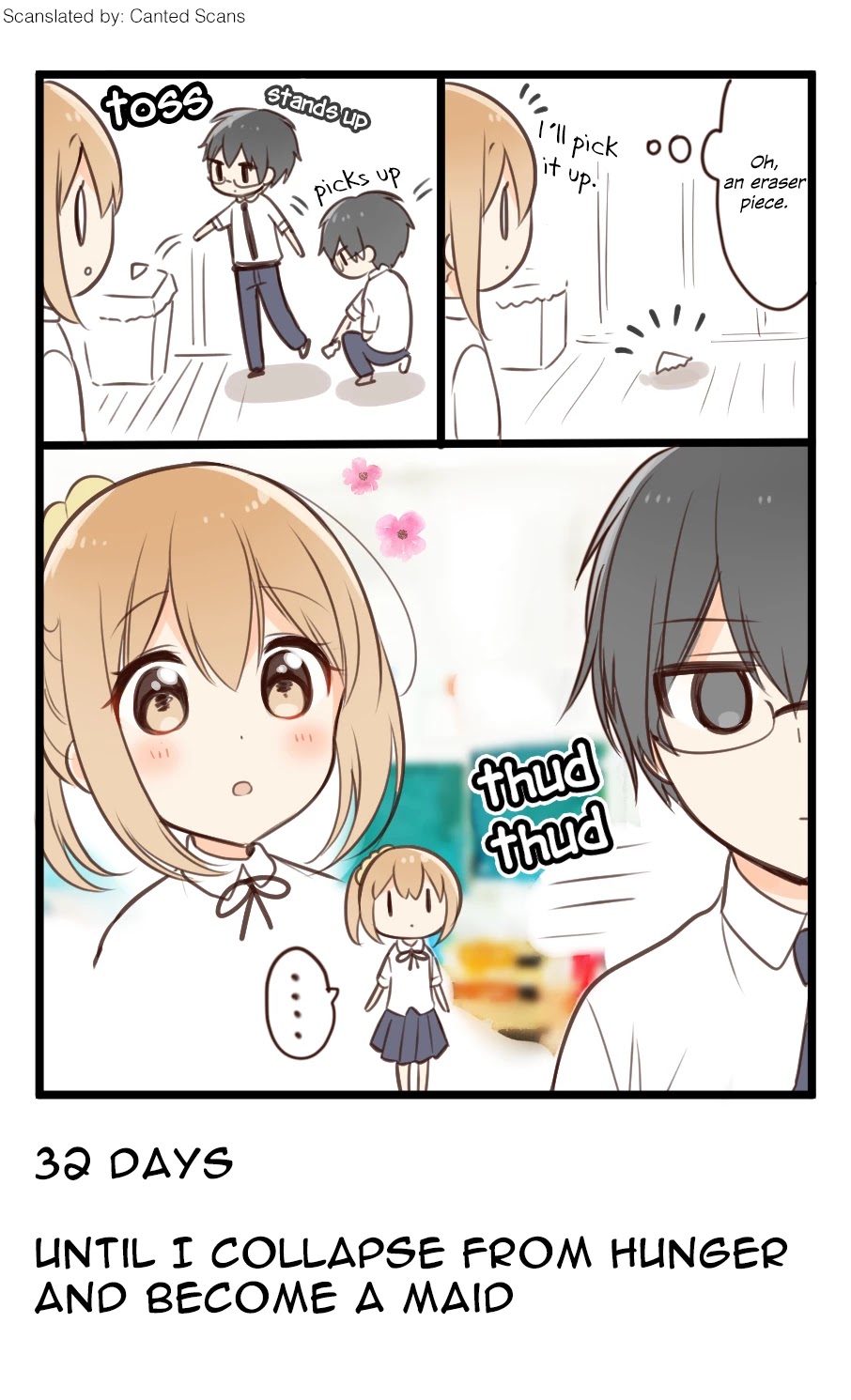 100 Nichigo ni Kuufuku de Taore Maid ni Naru Onna no Ko Chapter 68 page 1 - Chapter 68: Day 68