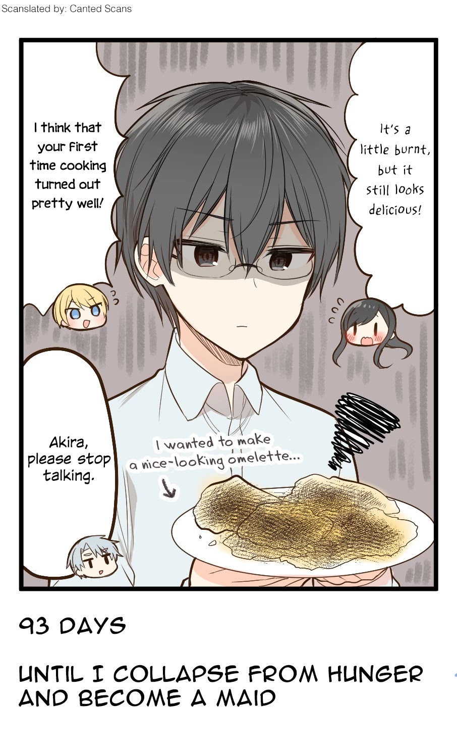 100 Nichigo ni Kuufuku de Taore Maid ni Naru Onna no Ko Chapter 7 page 1 - Chapter 7: Day 7