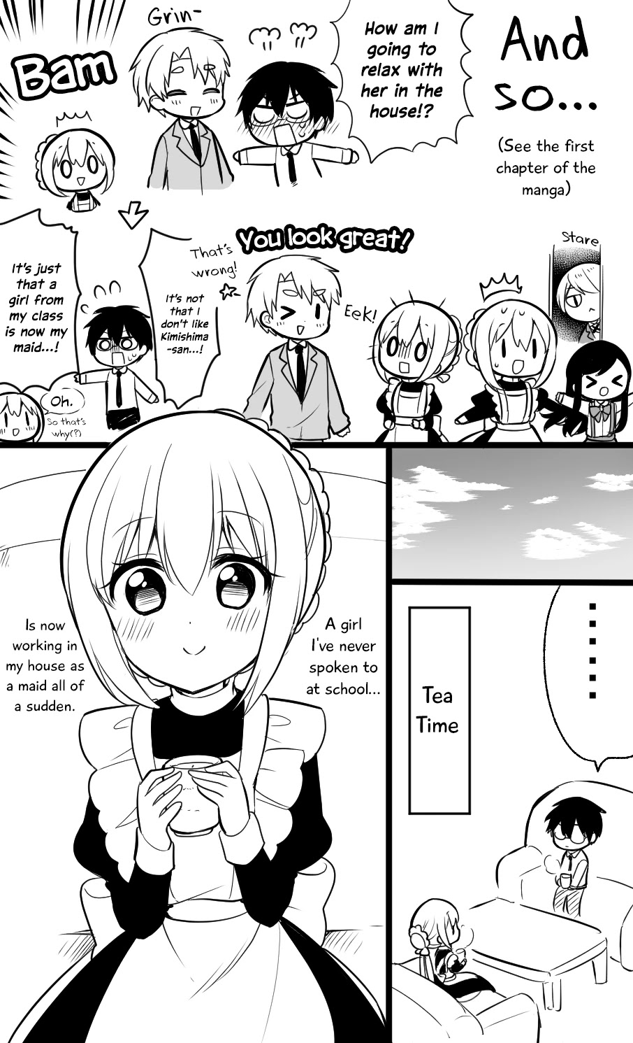 100 Nichigo ni Kuufuku de Taore Maid ni Naru Onna no Ko Chapter 78 page 4 - Chapter 78: Day 100 [END]