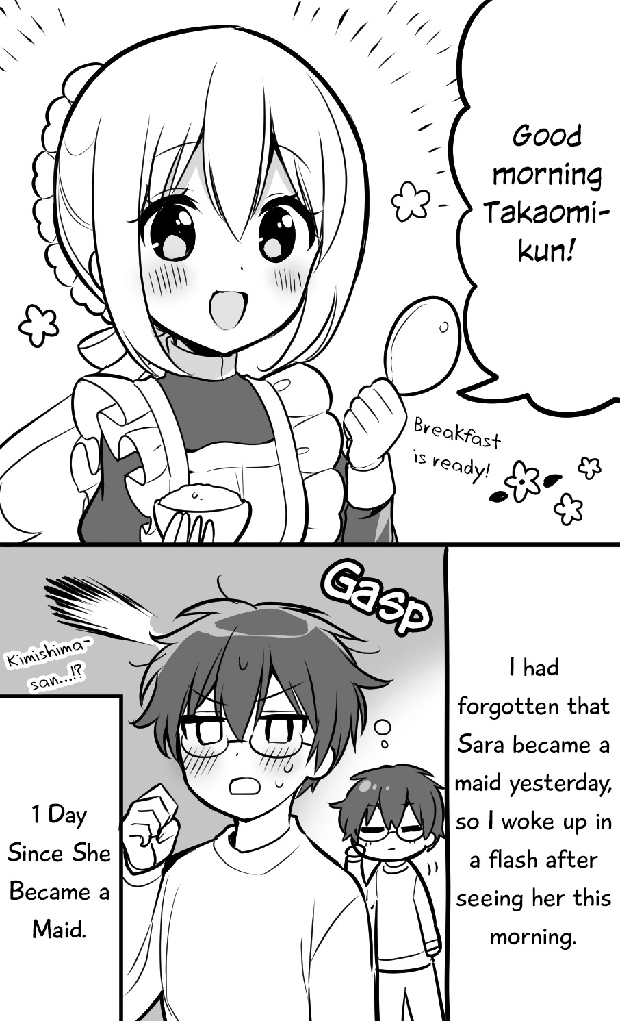 100 Nichigo ni Kuufuku de Taore Maid ni Naru Onna no Ko Chapter 79 page 1 - Chapter 79: Extras