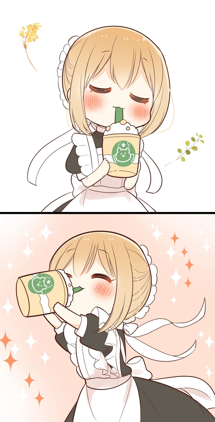 100 Nichigo ni Kuufuku de Taore Maid ni Naru Onna no Ko Chapter 79 page 3 - Chapter 79: Extras