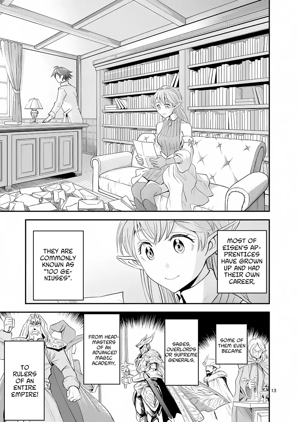 100-nin no Eiyuu o Sodateta Saikyou Yogensha wa, Boukensha ni Natte mo Sekaijuu no Deshi kara Shitawarete Masu Chapter 1 page 14 - Chapter 1