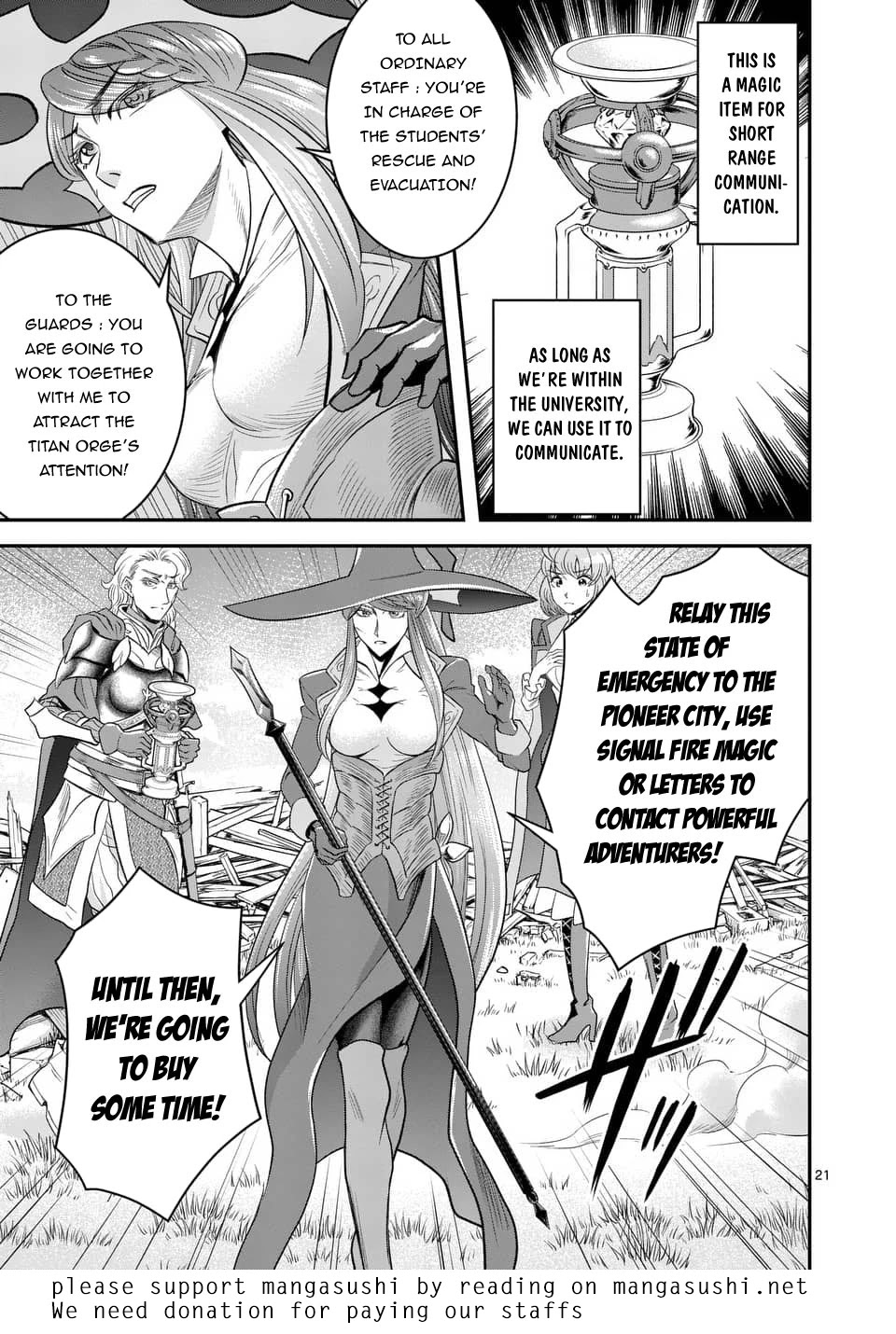 100-nin no Eiyuu o Sodateta Saikyou Yogensha wa, Boukensha ni Natte mo Sekaijuu no Deshi kara Shitawarete Masu Chapter 14 page 21 - Chapter 14