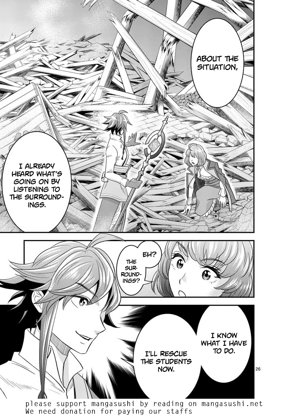 100-nin no Eiyuu o Sodateta Saikyou Yogensha wa, Boukensha ni Natte mo Sekaijuu no Deshi kara Shitawarete Masu Chapter 15 page 26 - Chapter 15