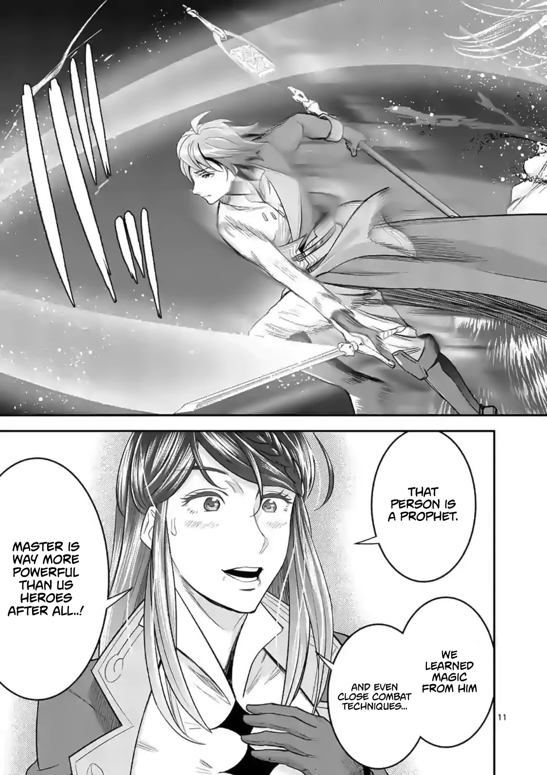 100-nin no Eiyuu o Sodateta Saikyou Yogensha wa, Boukensha ni Natte mo Sekaijuu no Deshi kara Shitawarete Masu Chapter 17 page 12 - Chapter 17