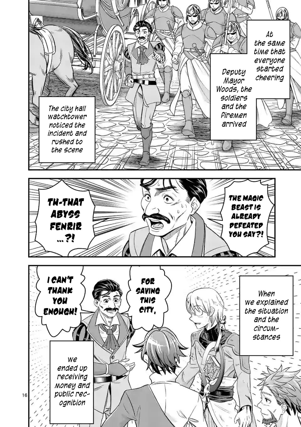 100-nin no Eiyuu o Sodateta Saikyou Yogensha wa, Boukensha ni Natte mo Sekaijuu no Deshi kara Shitawarete Masu Chapter 32 page 16 - Chapter 32