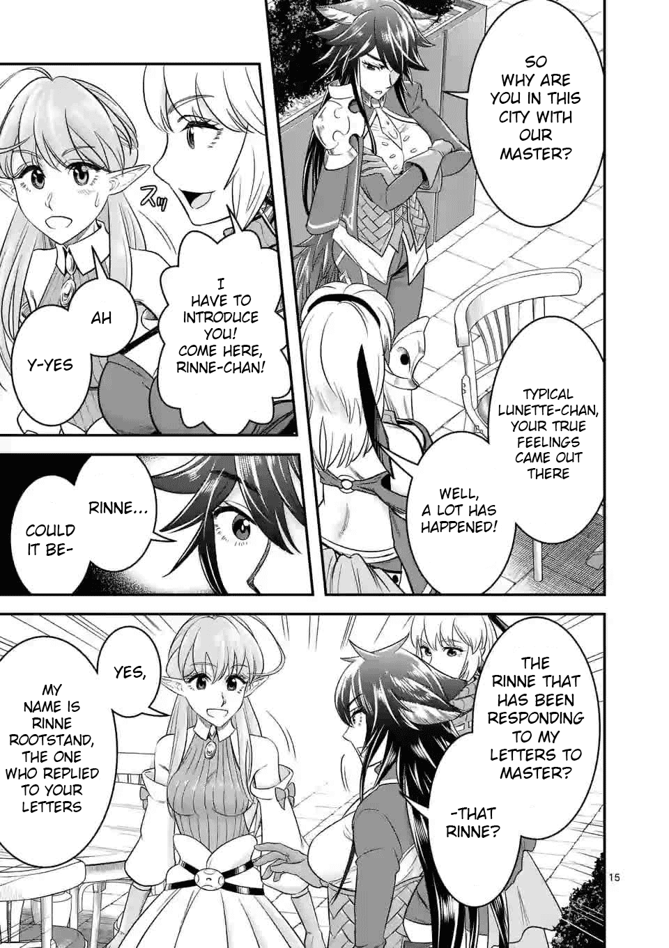 100-nin no Eiyuu o Sodateta Saikyou Yogensha wa, Boukensha ni Natte mo Sekaijuu no Deshi kara Shitawarete Masu Chapter 35 page 15 - Chapter 35