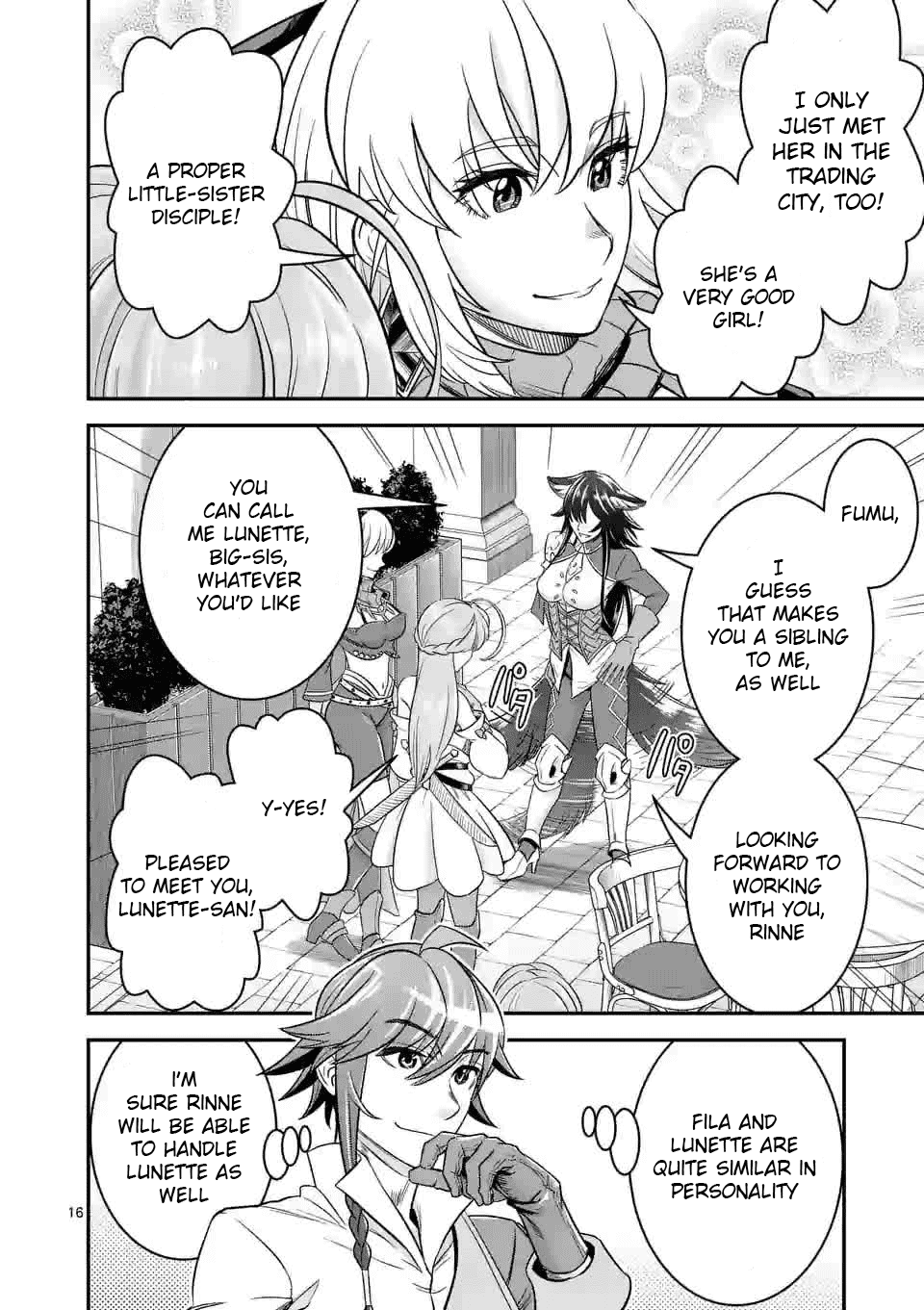 100-nin no Eiyuu o Sodateta Saikyou Yogensha wa, Boukensha ni Natte mo Sekaijuu no Deshi kara Shitawarete Masu Chapter 35 page 16 - Chapter 35