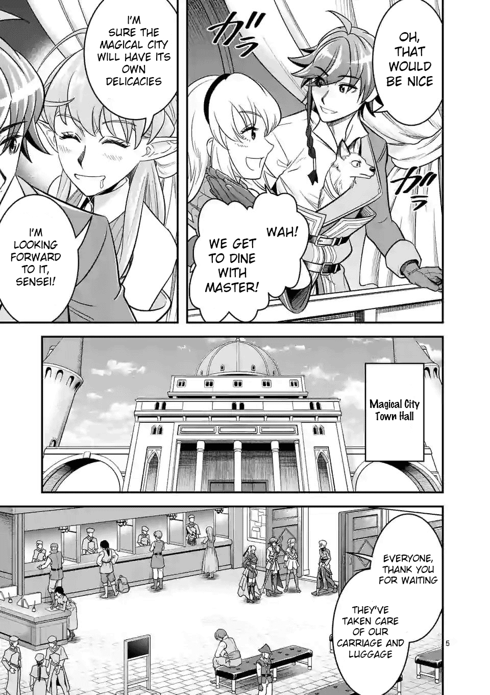 100-nin no Eiyuu o Sodateta Saikyou Yogensha wa, Boukensha ni Natte mo Sekaijuu no Deshi kara Shitawarete Masu Chapter 35 page 5 - Chapter 35