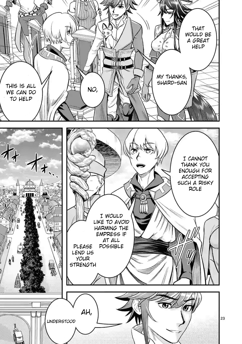 100-nin no Eiyuu o Sodateta Saikyou Yogensha wa, Boukensha ni Natte mo Sekaijuu no Deshi kara Shitawarete Masu Chapter 36 page 23 - Chapter 36