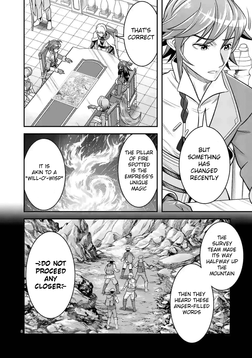 100-nin no Eiyuu o Sodateta Saikyou Yogensha wa, Boukensha ni Natte mo Sekaijuu no Deshi kara Shitawarete Masu Chapter 36 page 8 - Chapter 36