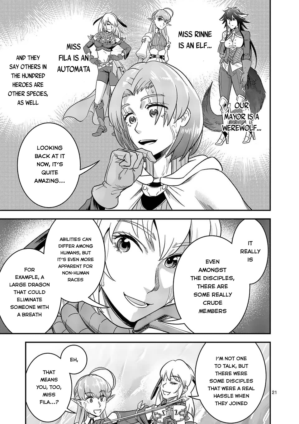 100-nin no Eiyuu o Sodateta Saikyou Yogensha wa, Boukensha ni Natte mo Sekaijuu no Deshi kara Shitawarete Masu Chapter 39 page 22 - Chapter 39