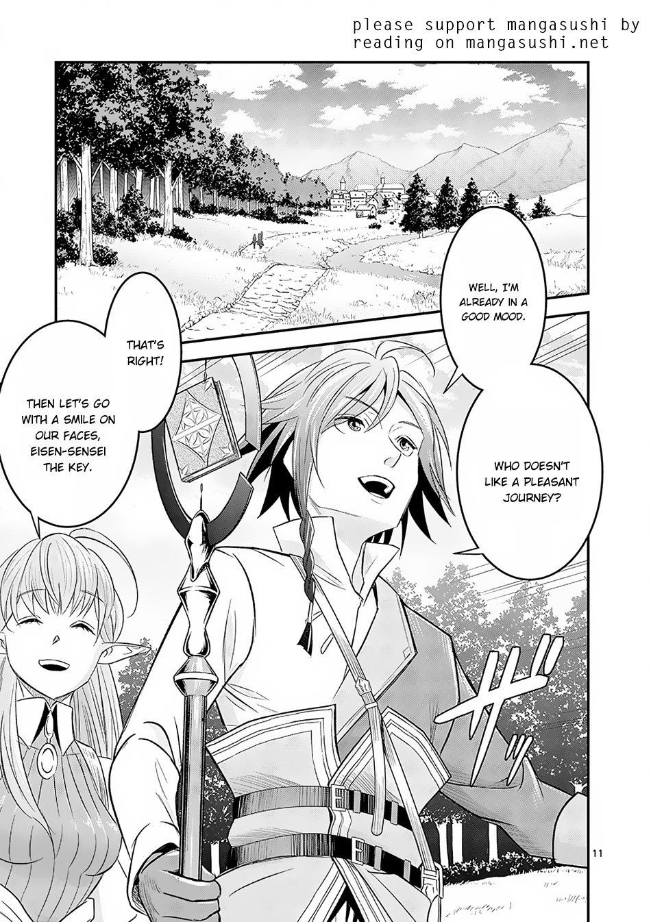100-nin no Eiyuu o Sodateta Saikyou Yogensha wa, Boukensha ni Natte mo Sekaijuu no Deshi kara Shitawarete Masu Chapter 4.1 page 12 - Chapter 4.1