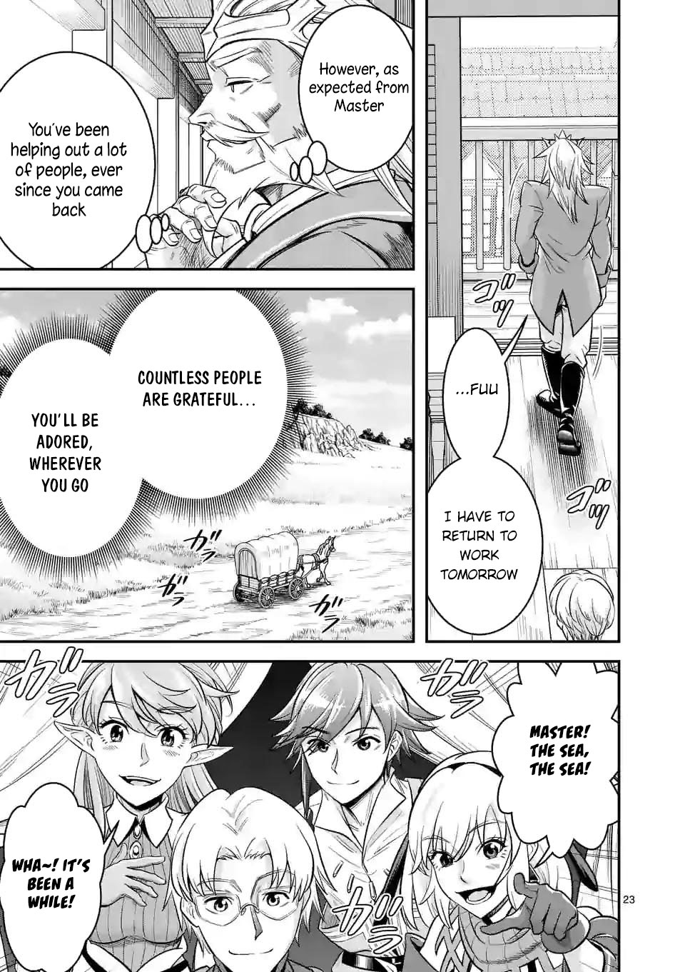 100-nin no Eiyuu o Sodateta Saikyou Yogensha wa, Boukensha ni Natte mo Sekaijuu no Deshi kara Shitawarete Masu Chapter 45 page 24 - Chapter 45 [END]