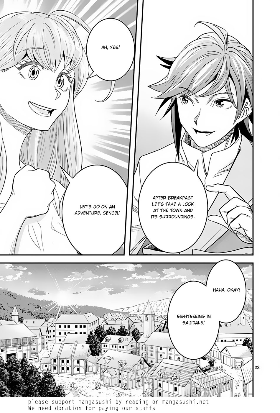 100-nin no Eiyuu o Sodateta Saikyou Yogensha wa, Boukensha ni Natte mo Sekaijuu no Deshi kara Shitawarete Masu Chapter 7.2 page 11 - Chapter 7.2