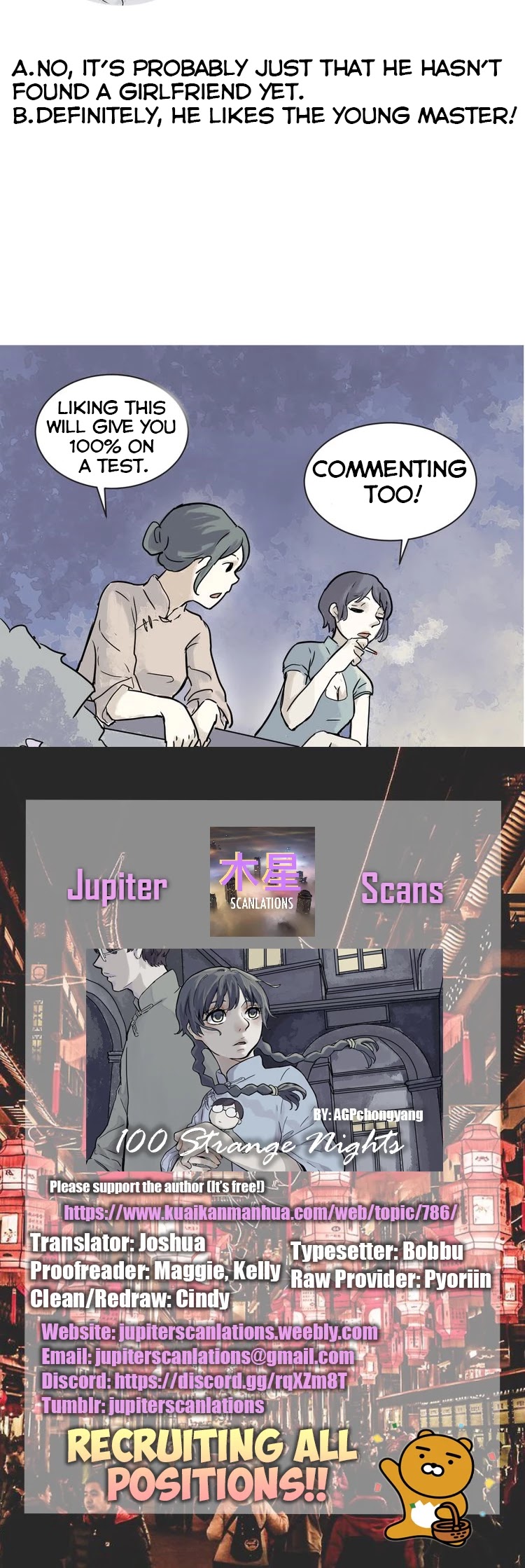 100 Strange Nights Chapter 1 page 23 - Chapter 1: Bian Lian: Part 1