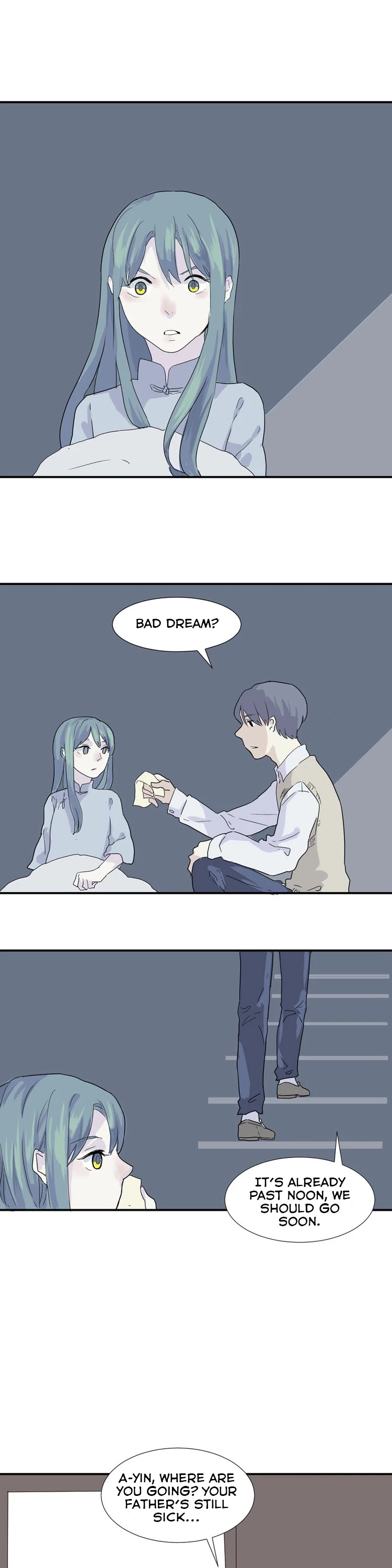 100 Strange Nights Chapter 15 page 3 - Chapter 15: Xenogenesis Part 7: END