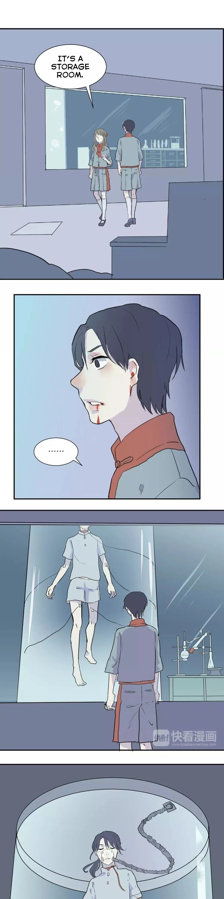 100 Strange Nights Chapter 21 page 1 - Chapter 21: Chrysalis: Part 5