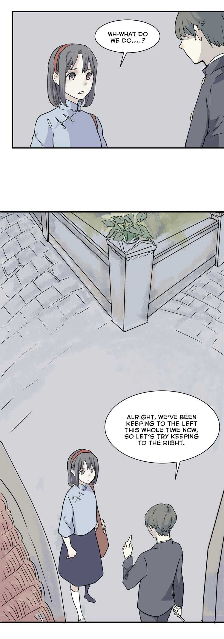 100 Strange Nights Chapter 7 page 18 - Chapter 7: Labyrinth: Part 1