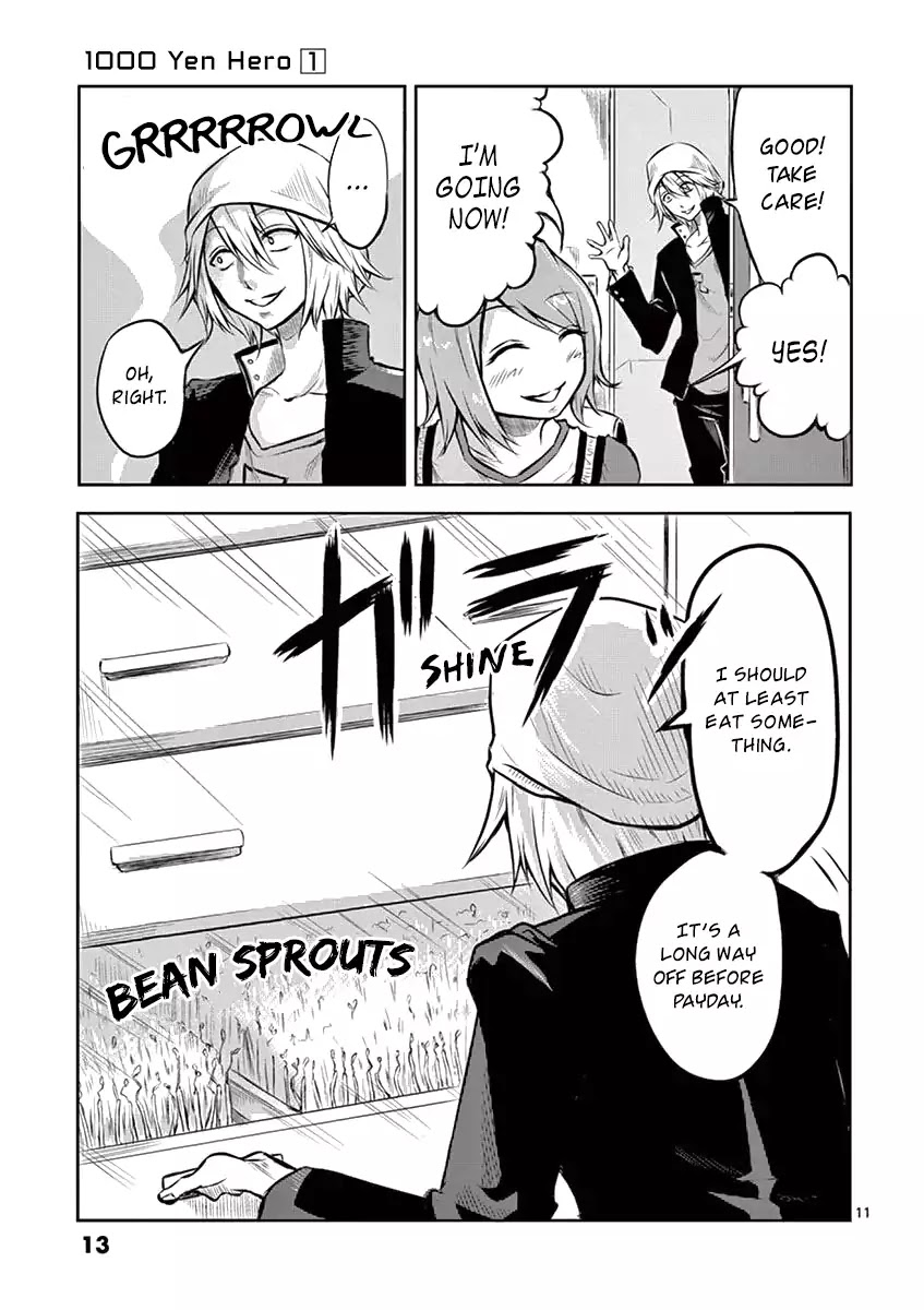 1000 Yen Hero Chapter 1 page 14 - Chapter 1: Money and Hero