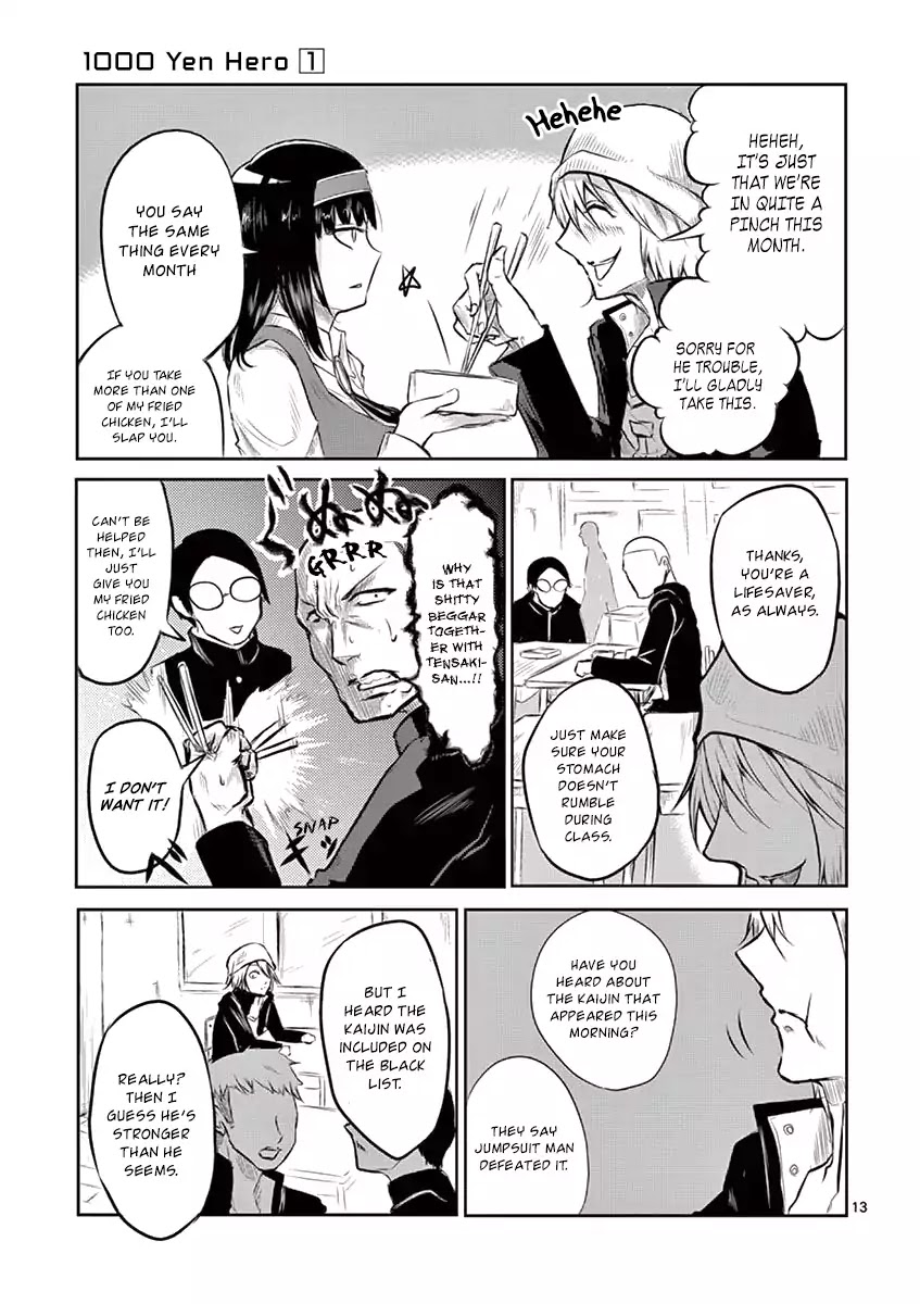 1000 Yen Hero Chapter 1 page 16 - Chapter 1: Money and Hero