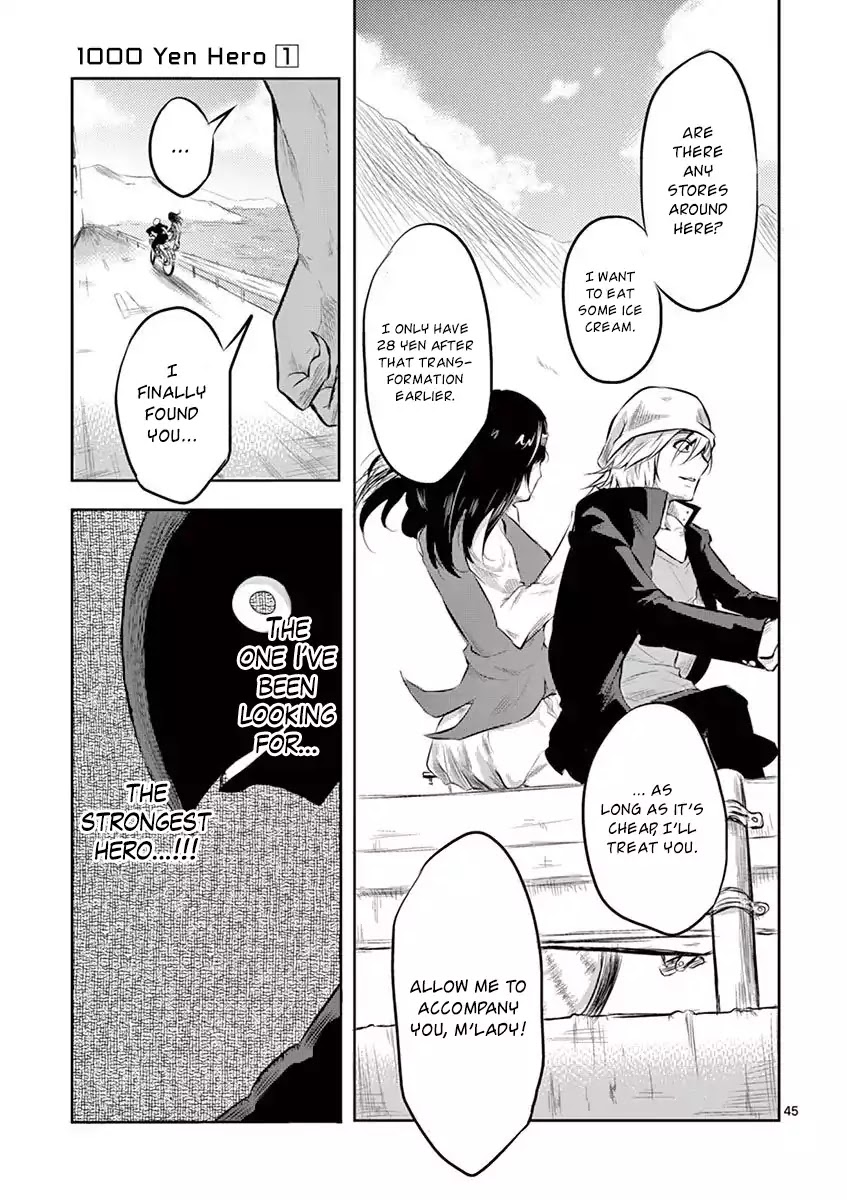 1000 Yen Hero Chapter 1 page 47 - Chapter 1: Money and Hero