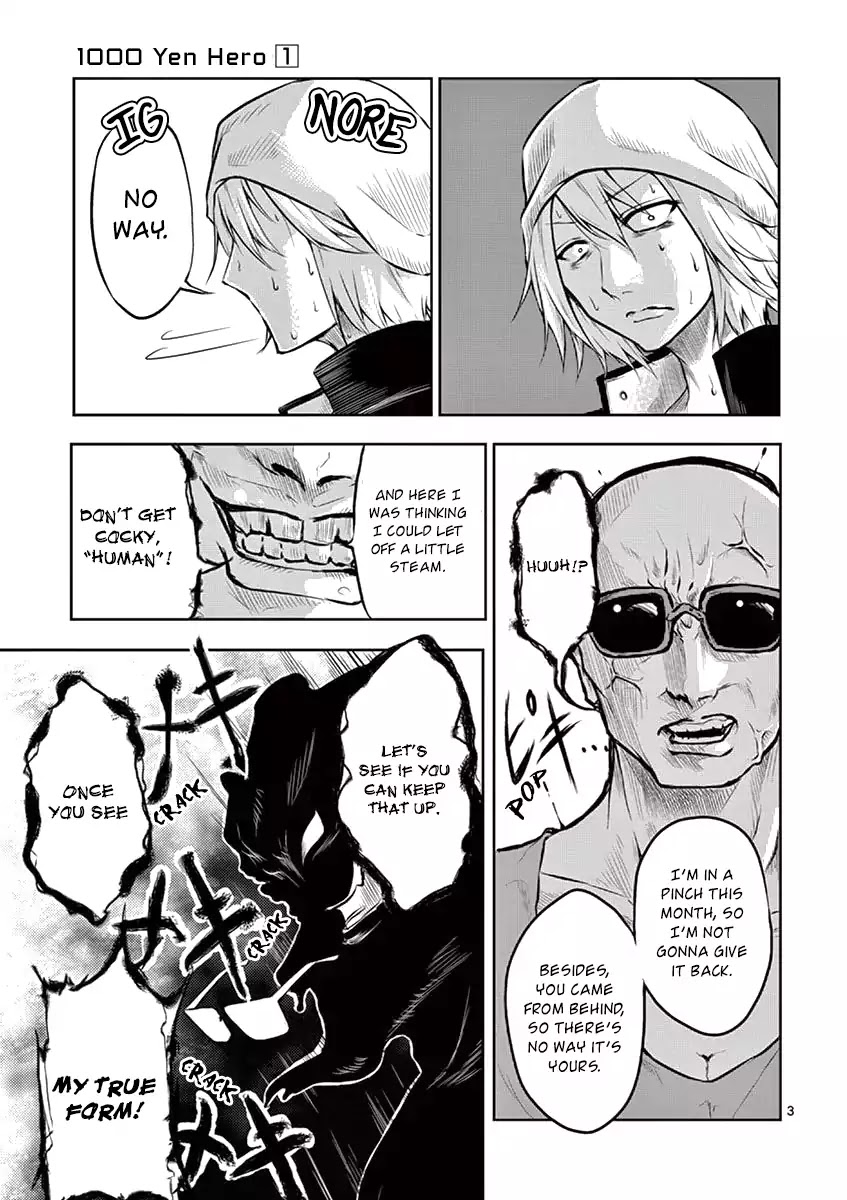 1000 Yen Hero Chapter 1 page 6 - Chapter 1: Money and Hero