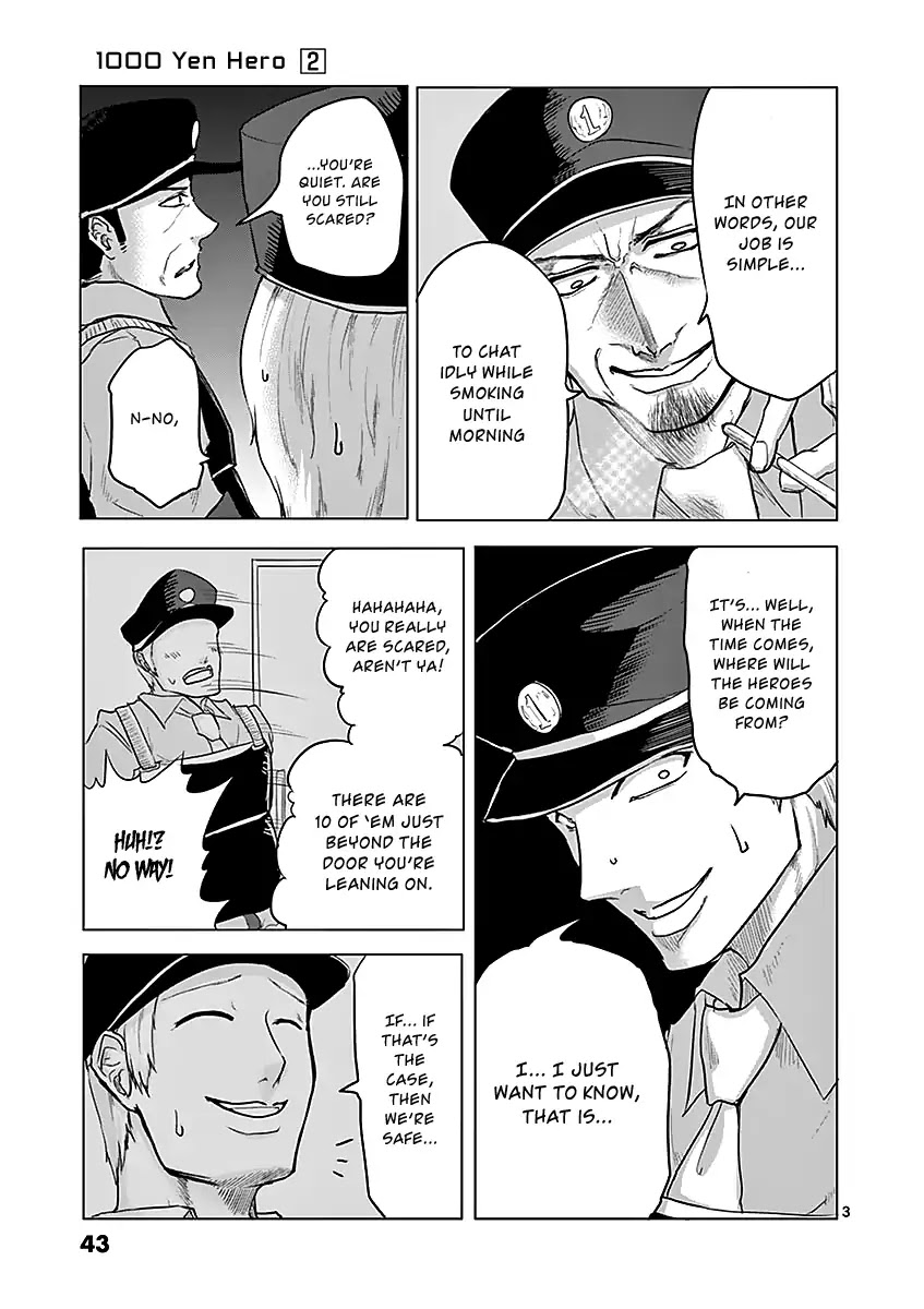1000 Yen Hero Chapter 11 page 3 - Chapter 11: Prisoner and Escape
