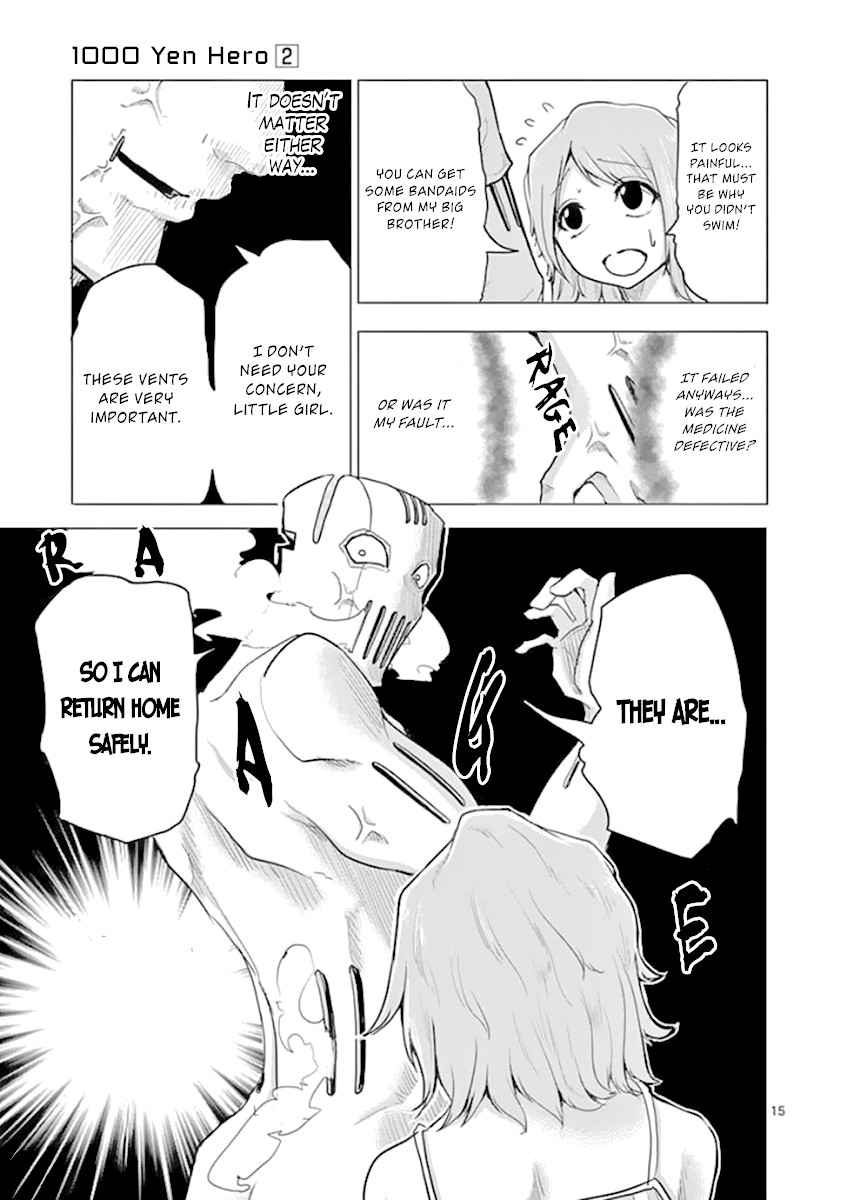 1000 Yen Hero Chapter 13 page 15 - Chapter 13: Camouflage and Ambush