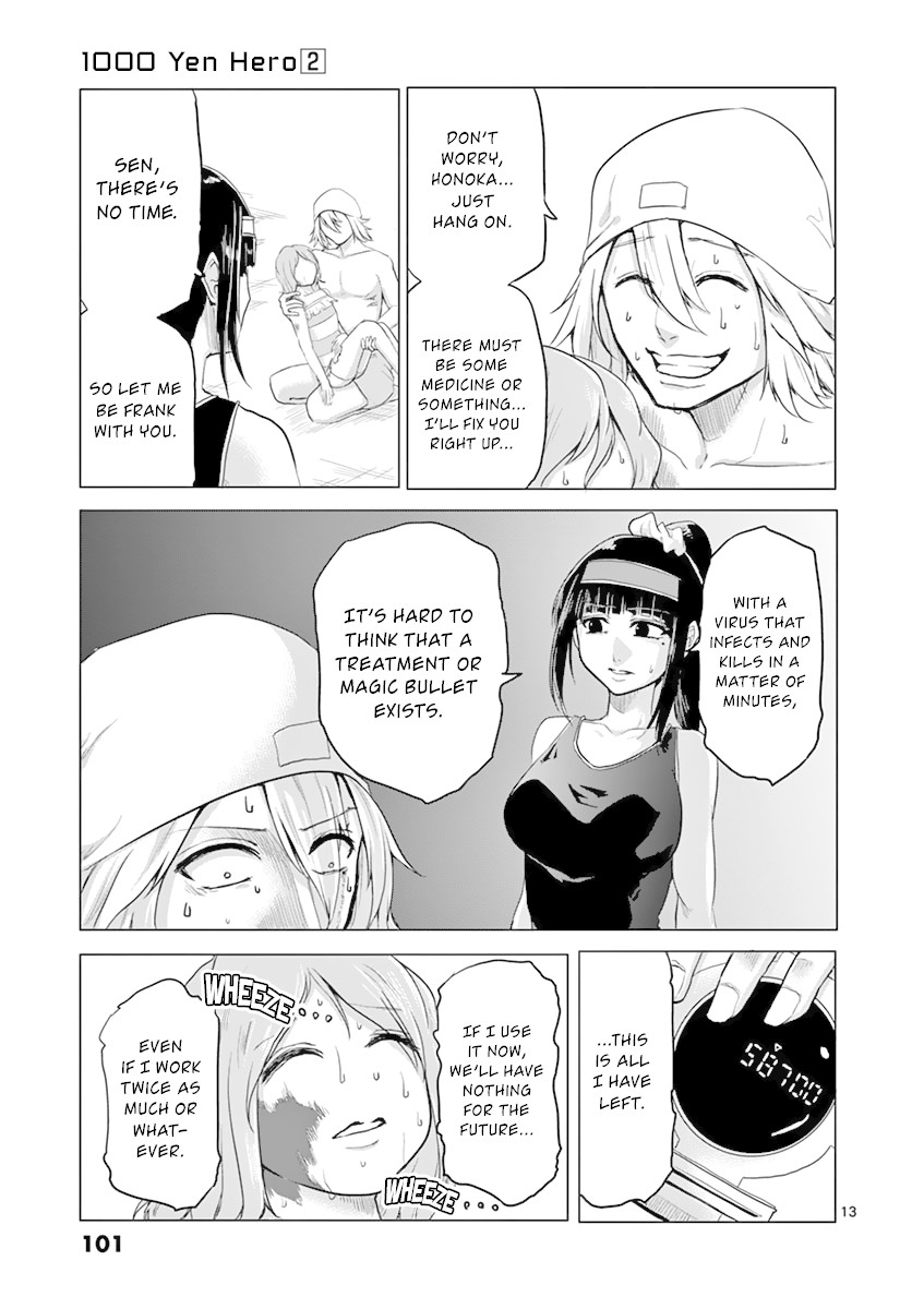 1000 Yen Hero Chapter 14 page 13 - Chapter 14: Justice and Order
