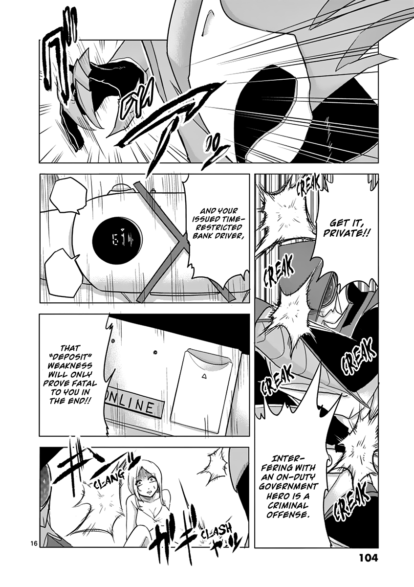 1000 Yen Hero Chapter 14 page 16 - Chapter 14: Justice and Order