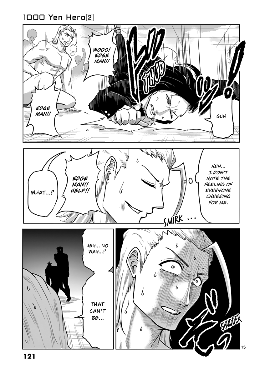 1000 Yen Hero Chapter 15 page 15 - Chapter 15: Suggestion and Death Blow
