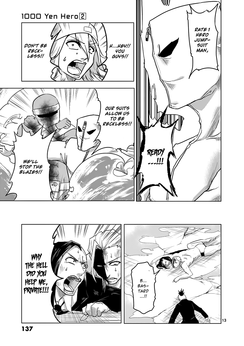 1000 Yen Hero Chapter 16 page 13 - Chapter 16: Retrospection and Borrowing