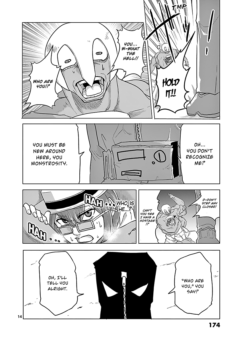 1000 Yen Hero Chapter 18 page 14 - Chapter 18: Incognito and Helmet