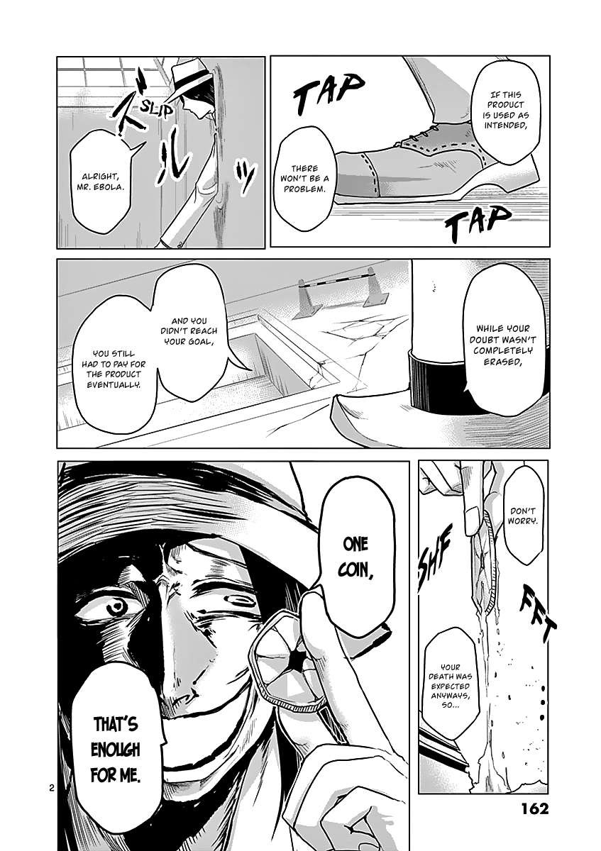 1000 Yen Hero Chapter 18 page 2 - Chapter 18: Incognito and Helmet