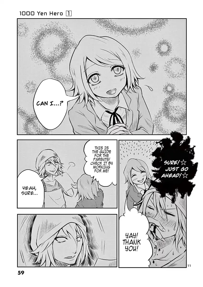 1000 Yen Hero Chapter 2 page 11 - Chapter 2: Brother and Father