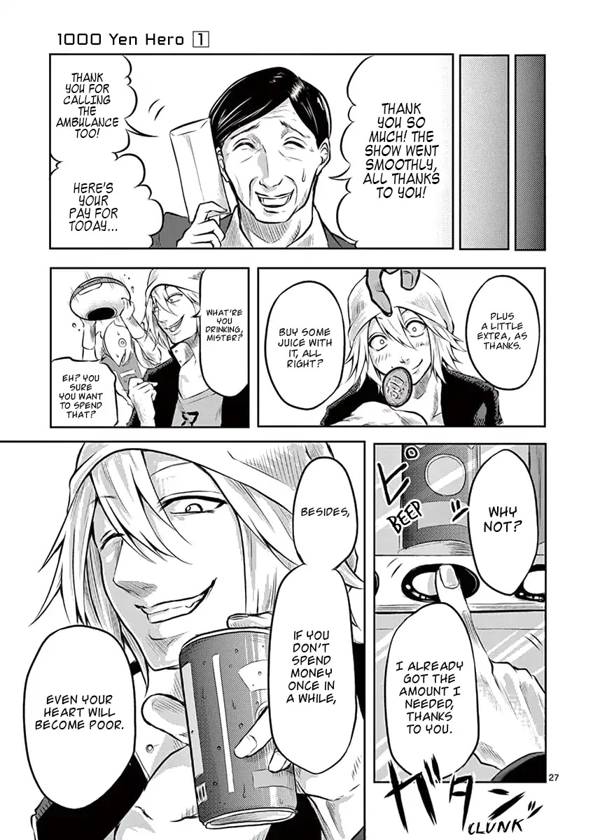 1000 Yen Hero Chapter 2 page 27 - Chapter 2: Brother and Father