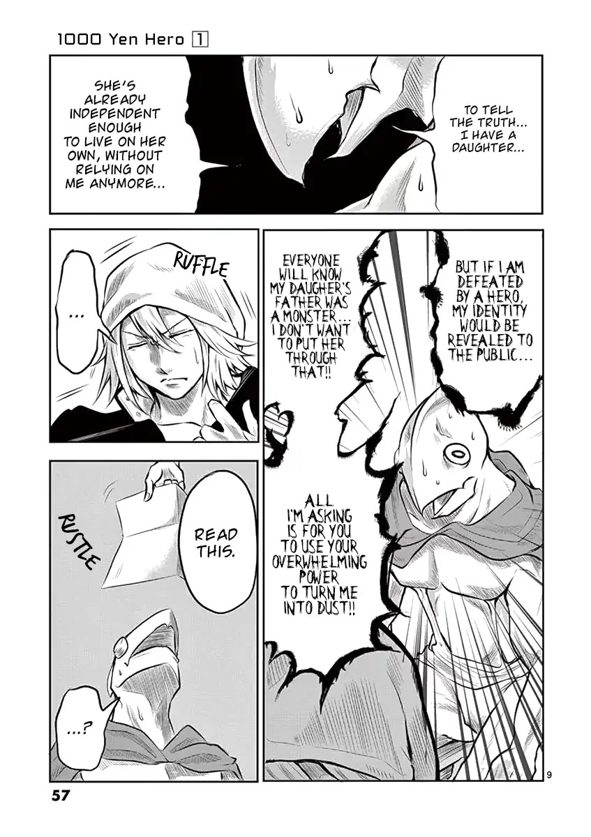 1000 Yen Hero Chapter 2 page 9 - Chapter 2: Brother and Father