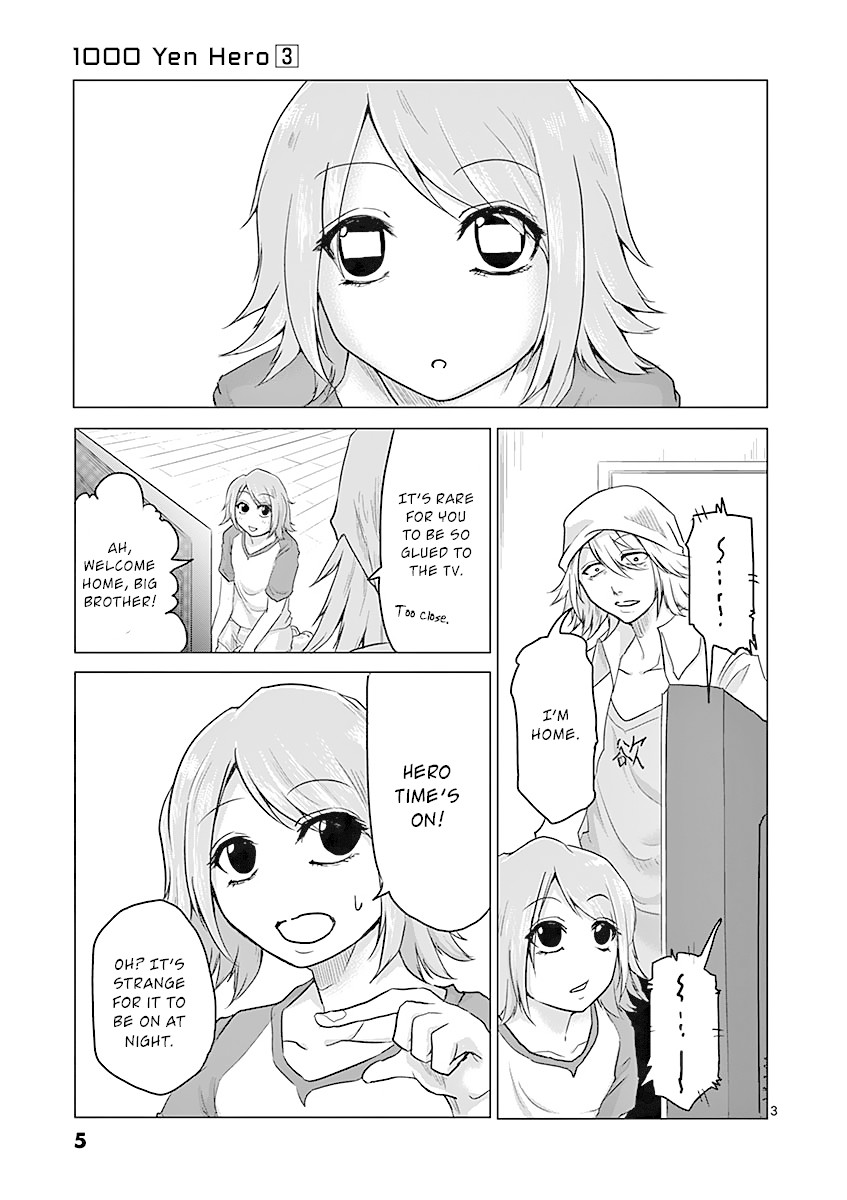 1000 Yen Hero Chapter 20 page 6 - Chapter 20: 100 Yen and Ice