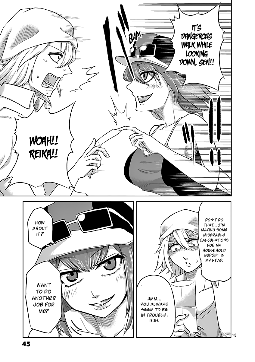 1000 Yen Hero Chapter 22 page 13 - Chapter 22: Encounter and Detection