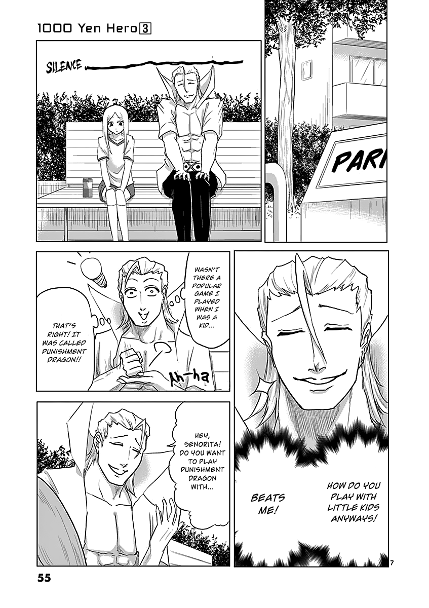 1000 Yen Hero Chapter 23 page 7 - Chapter 23: Pursuit and Naivety