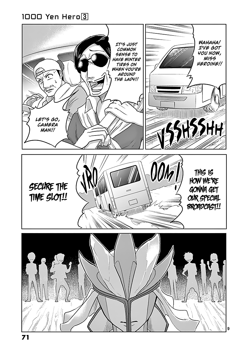 1000 Yen Hero Chapter 24 page 9 - Chapter 24: Isolation and Interruption