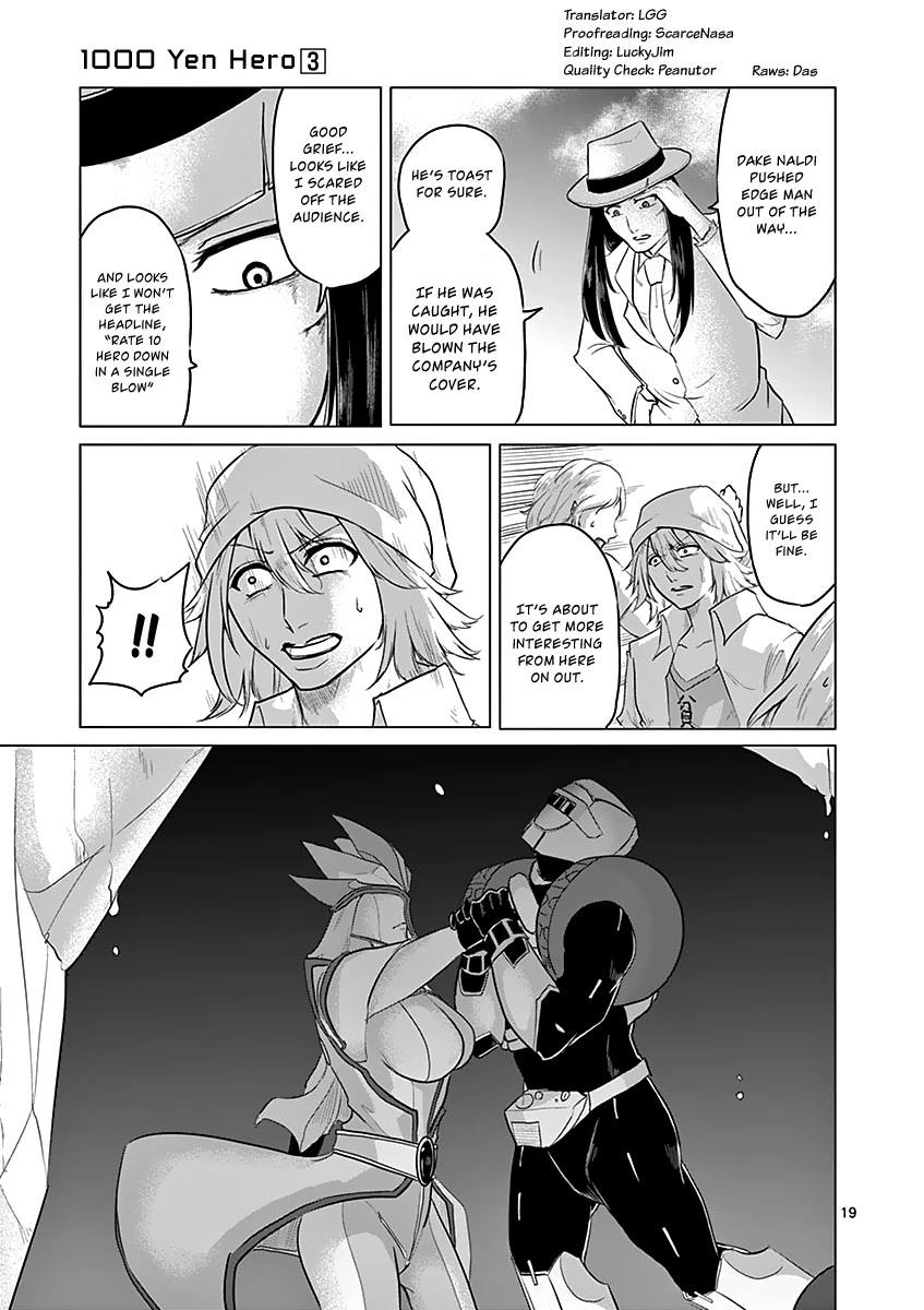 1000 Yen Hero Chapter 27 page 19 - Chapter 27: Bombing and Superpower