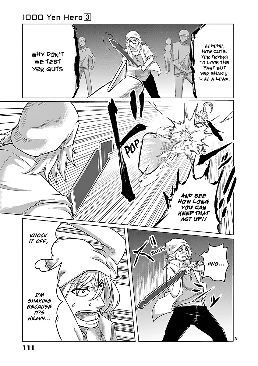 1000 Yen Hero Chapter 27 page 3 - Chapter 27: Bombing and Superpower