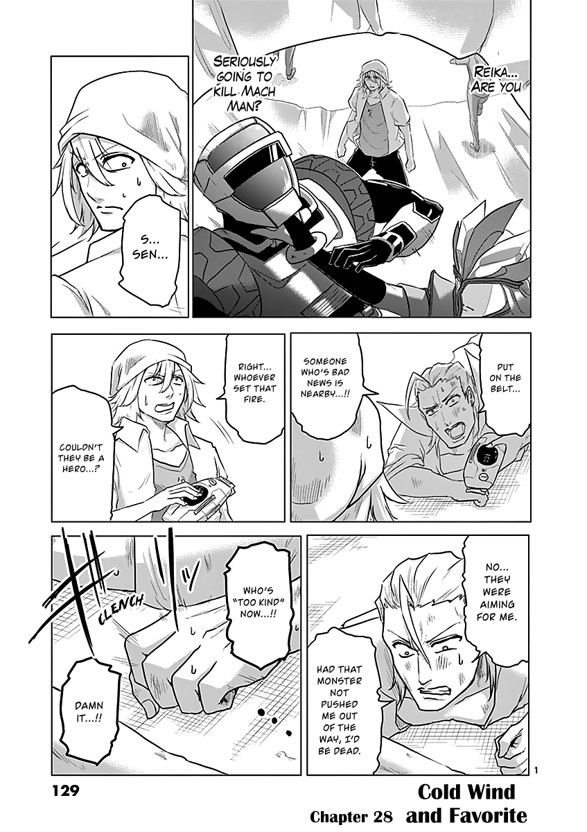 1000 Yen Hero Chapter 28 page 1 - Chapter 28: Cold Wind and Favorite