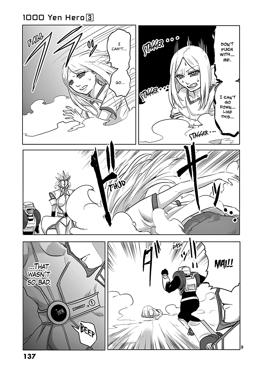 1000 Yen Hero Chapter 28 page 9 - Chapter 28: Cold Wind and Favorite