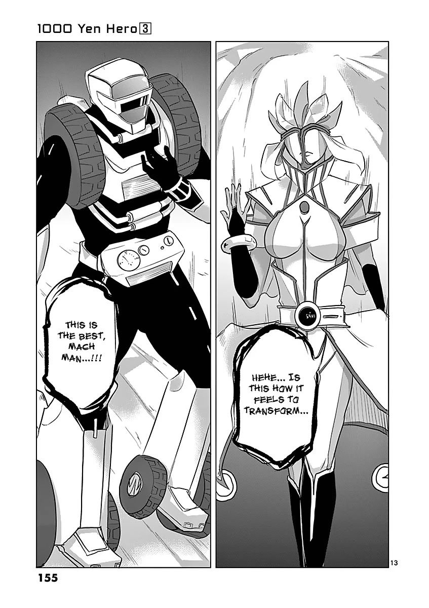 1000 Yen Hero Chapter 29 page 13 - Chapter 29: Origin and Persuasion