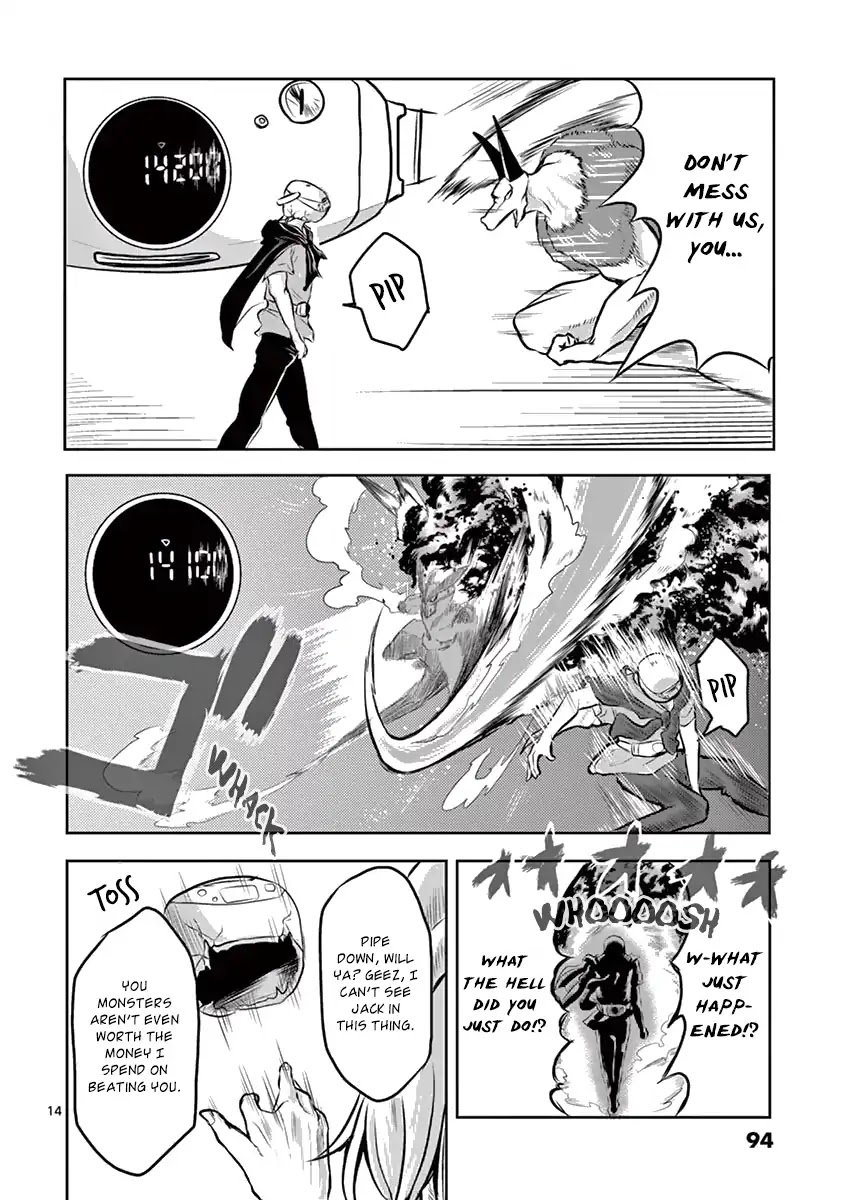 1000 Yen Hero Chapter 3 page 14 - Chapter 3: Daughter and Monster